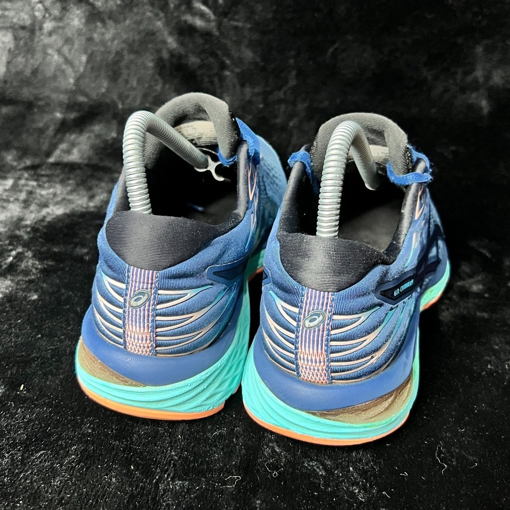 Asics Gel-Cumulus 21 G-TX 1012A487 Womens 7 Running Shoes Midnight Blue Sneakers - Picture 4 of 6